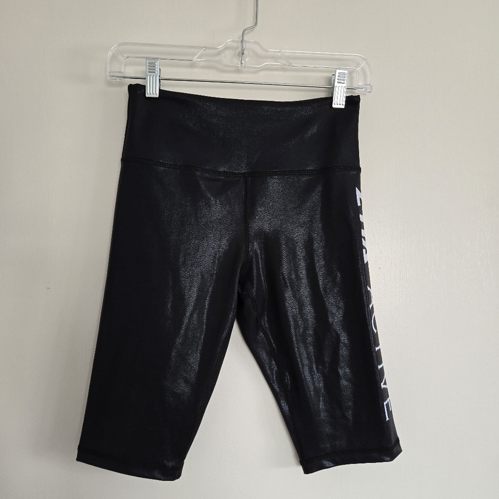 Zyia Metallic Style Women's Shorts S Black Biker